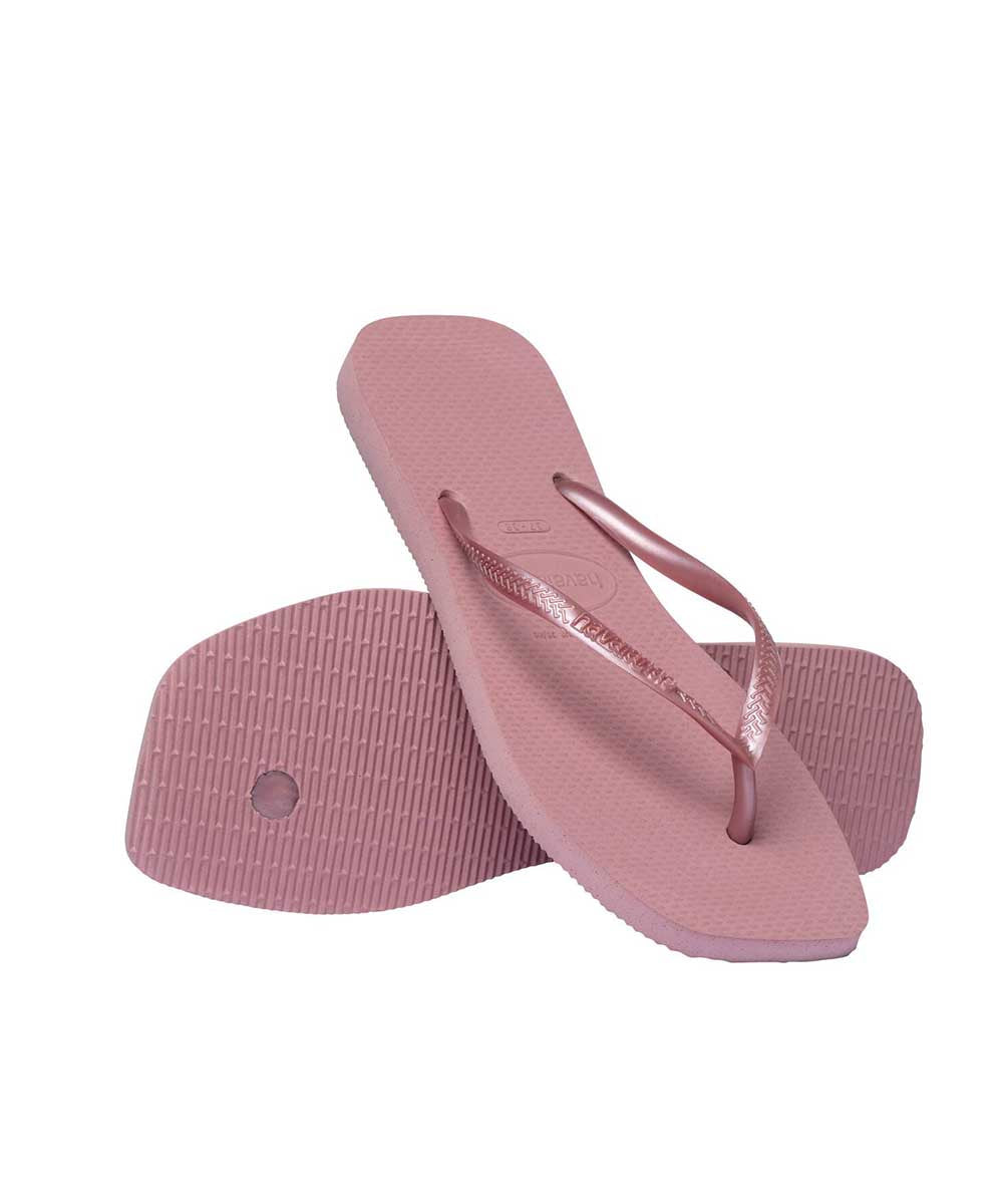 Havaianas Women's Slim Square Solid Thongs
